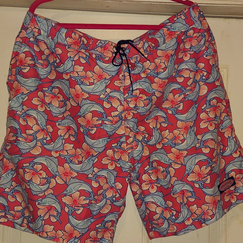 Vineyard vines swimming trunks